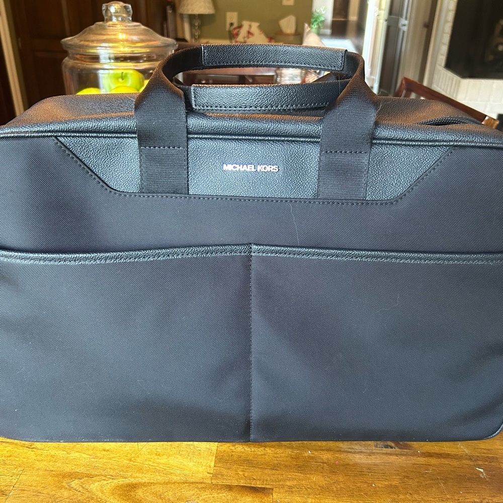 Michael Kors Black Briefcase for Business